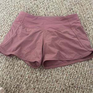 Lululemon speed ups, size 2 4 inch